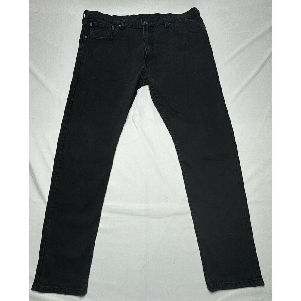 Levi's 512 Men's Tapered Leg Black Denim Jeans - Size 38x30.5*